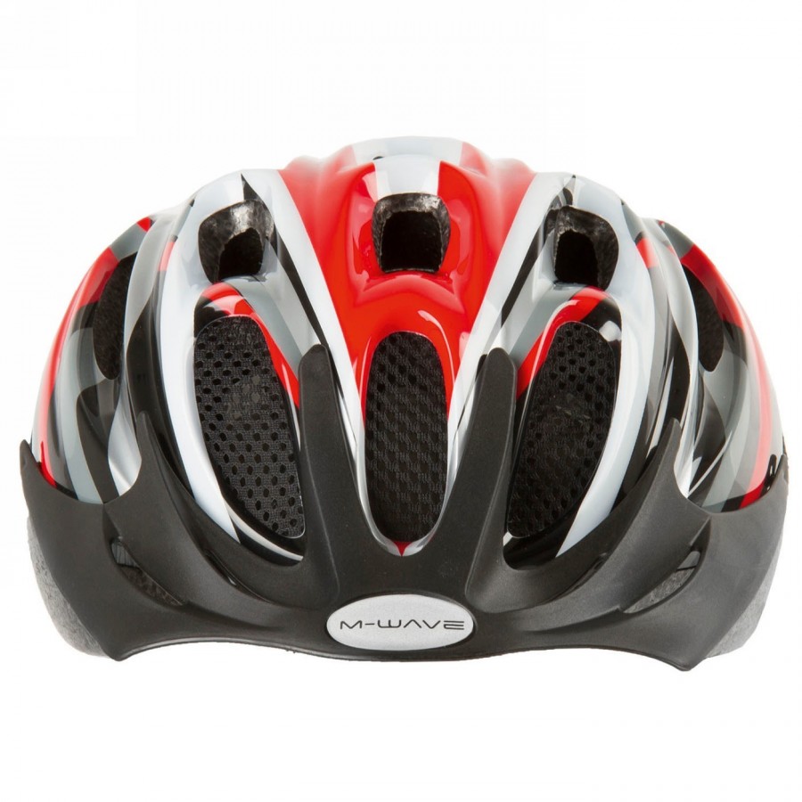 Casco para adultos/jóvenes, activo, diseño: rojo, talla l 58 - 61 cm, con sistema de anillas, caja - 2