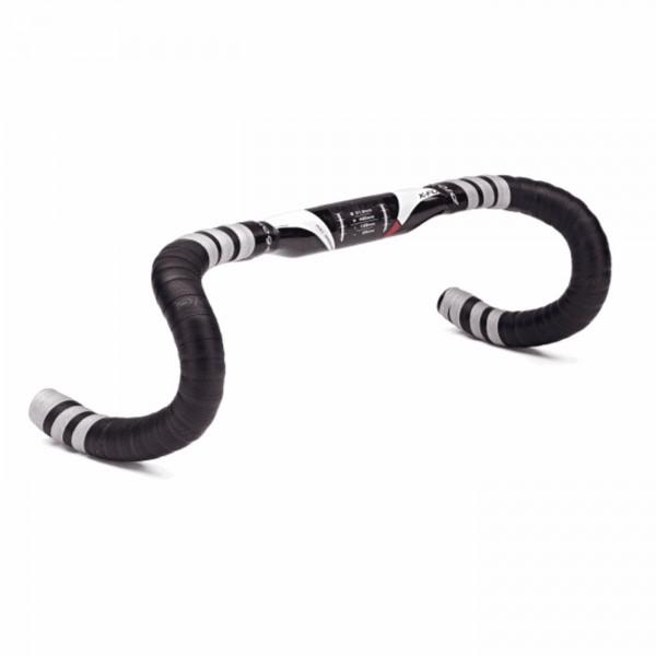 Pair of handlebar tapes onetouch 2 gel black / white - 1