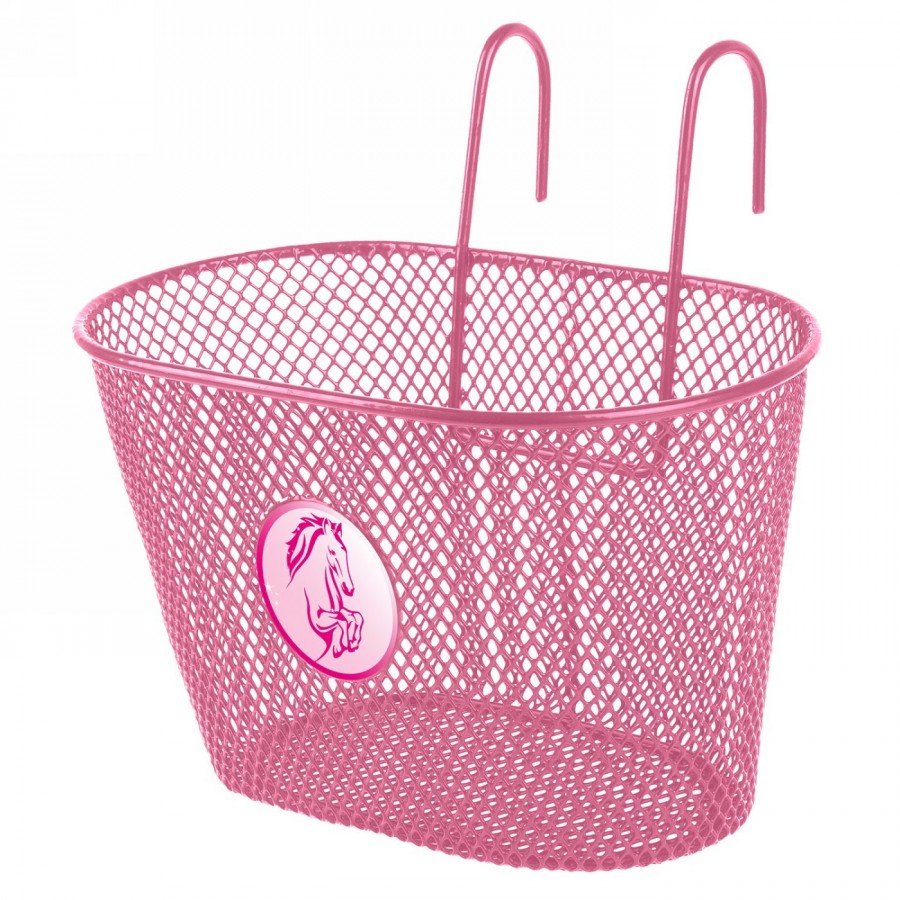 Wire basket, for children, pink, approx. 24x15x14.5 cm (lxwxh) - 1