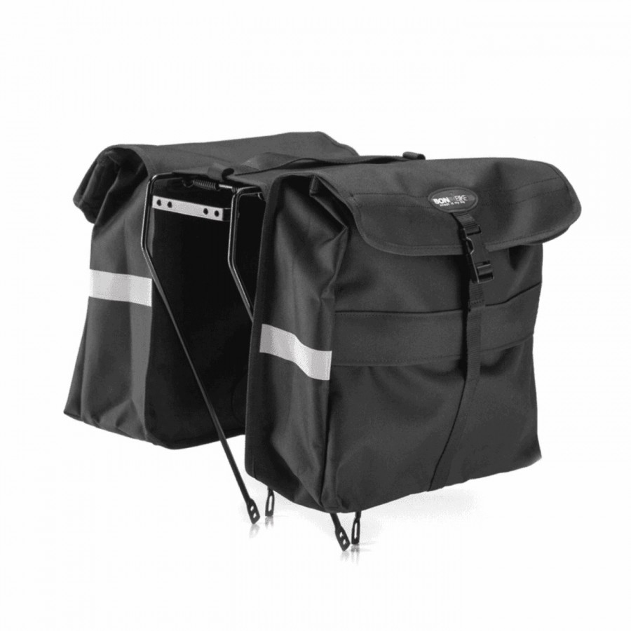 Rear bags black extendable sack rack - 1