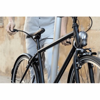 Seatpost interlock 27.2 300mm black + padlock - 3