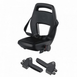 Junior 6+ rear seat in black luggage rack - footrest included - 1