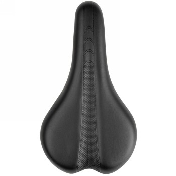 Mtb/rennrad sattel, ventura asa, schwarz, länge: 262 mm, breite: 142 mm,ohne kloben, mv (250170) - 3