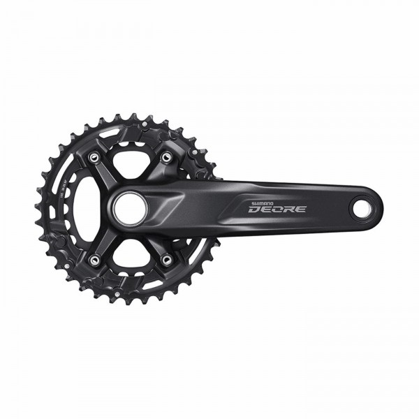 Crankset mt510 deore 2x10s 36/26 teeth x 175mm boost black - 1