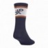 Mitternachtsblaue Comp-Socken, Größe 40-42 - 2