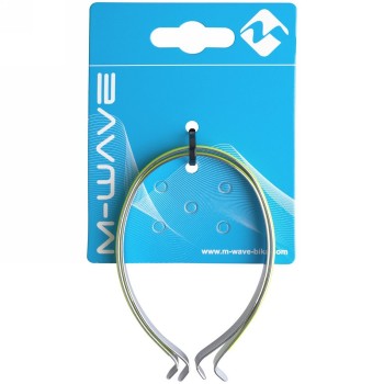 illu pantclamps n, steel, with reflective foil, on m-wave card - 2