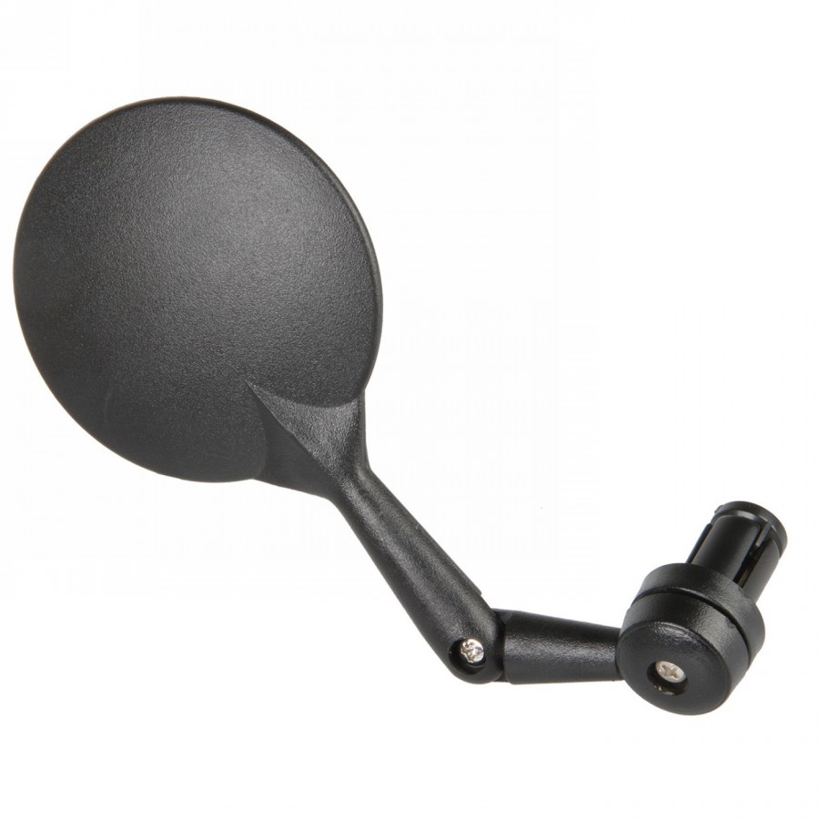 3-d bicycle mirror, adjustable parabolic mirror, for mounting on the end of the handlebars or handlebar attachment grip, approx.