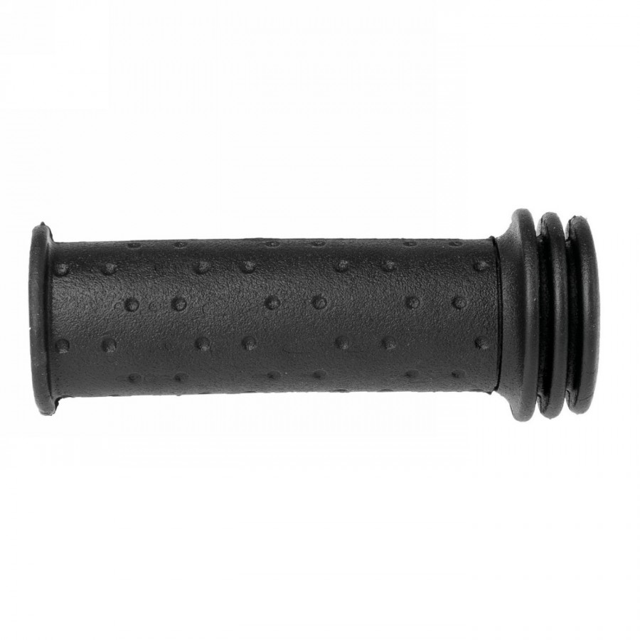 Pair of children's grips, black, kraton rubber, closed ends, 105 mm, pair, with am packaging, with gtin code - 1