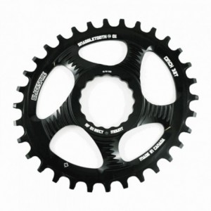 Oval chainring snaggletooth 34 teeth raceface 6mm offset sh12 - 1