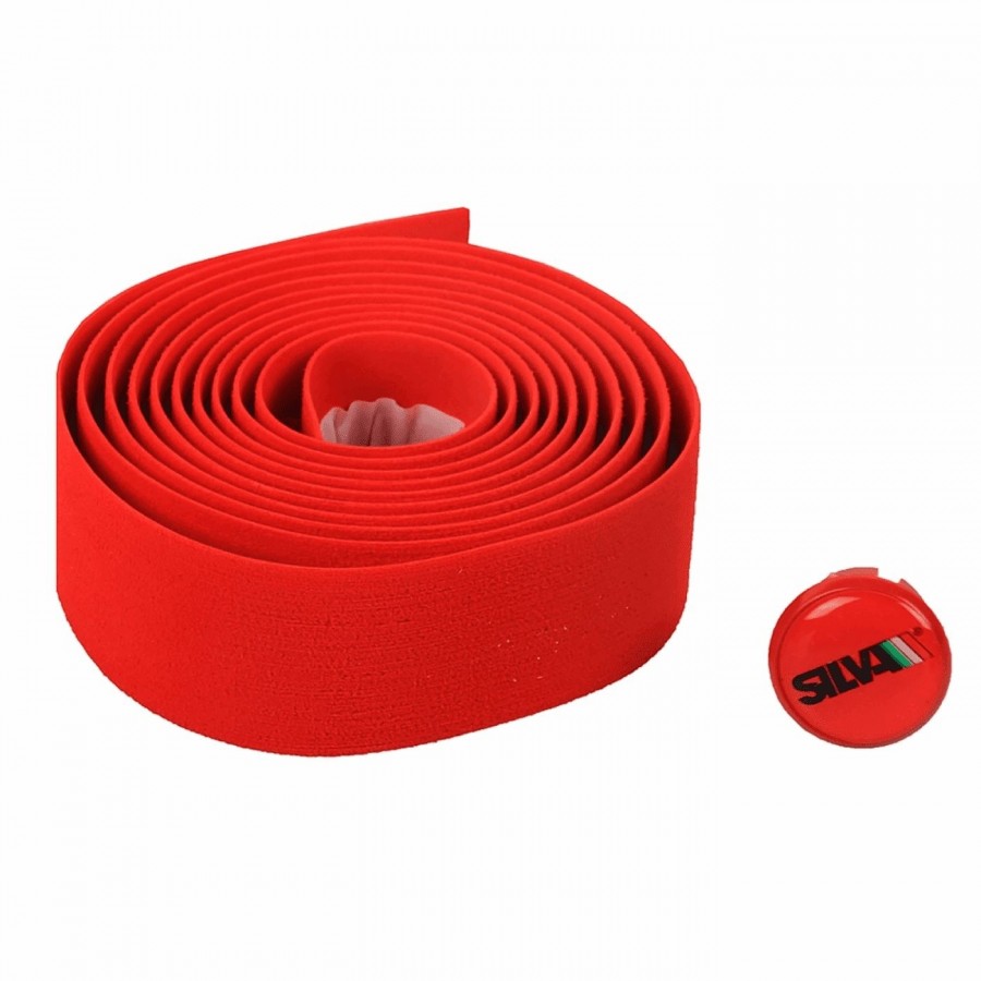 Silva morbidone red handlebar tape - 1