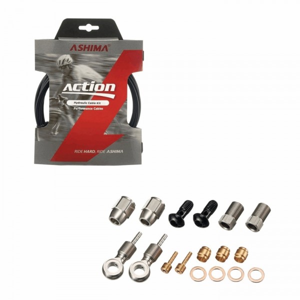 Kit tubo+connettori magura 5x2,1mm e lunghezza: 3mt in nylon - 1 - Guaine / cavi - 4712831676069