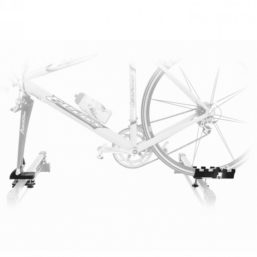 Porte cycle rolle cradle + serrure - 2