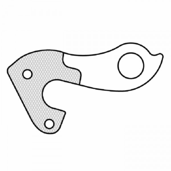 Derailleur hanger gh-058 - 1