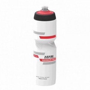 Zefal magnum pro cap 975 ml white / red / black bottle - 1