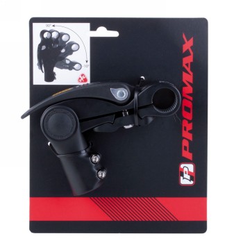 Ahead promax handlebar stem, aluminum, black, with quick release for tool-free angle adjustment (10 - 90°), - 4