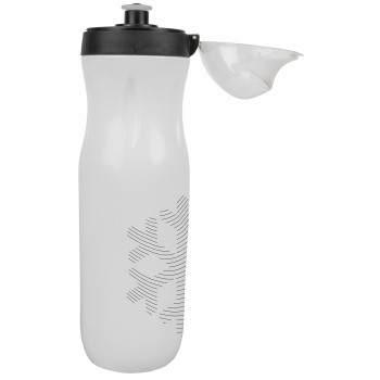 Thermal bottle pbo 500-iso, m-wave, plastic, 500 ml, white/black/white, on cardboard - 2