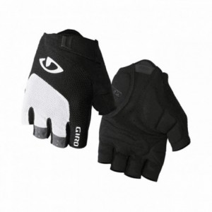 Bravo gel short gloves white/black size s - 1