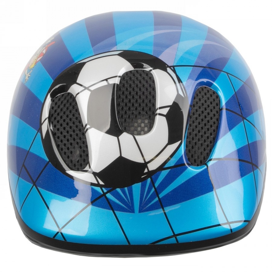 casque enfant kid-s, design : soccer, taille s 52 - 57 cm, boîte - 3