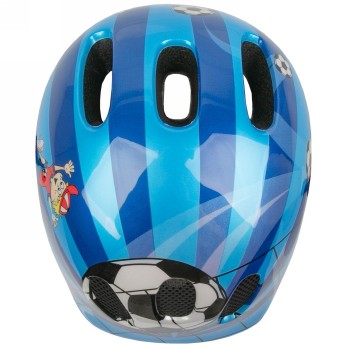 Kinderhelm kid-s, design: soccer, größe s 52 - 57 cm, box - 4