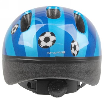 Casco infantil kid-s, diseño: fútbol, talla s 52 - 57 cm, caja - 5