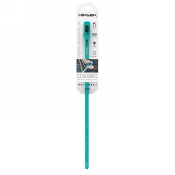 Hiplok z lok combo, antivol à câble (réutilisable) vert/pétrole, avec combinaison de 3 chiffres, 43cm, am - 3