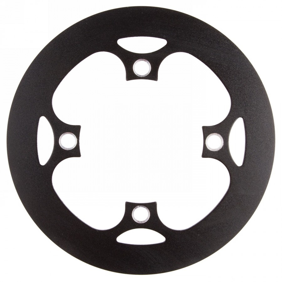 Chain guard pd-g-104-sl, aluminium, for hole circle 104mm, for 44 teeth, black anodised, with euro hole card - 1