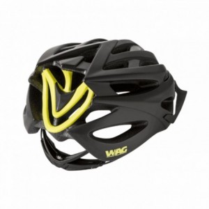 Neutron adult helmet, in-mold shell, size m, color black / lime. - 1