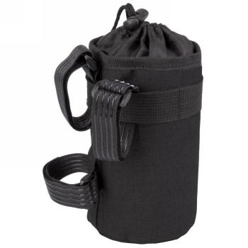 sac porte-bouteille amsterdam bottle iso m-wave, fixation universelle par 3 bandes velcro, isolé, au - 5