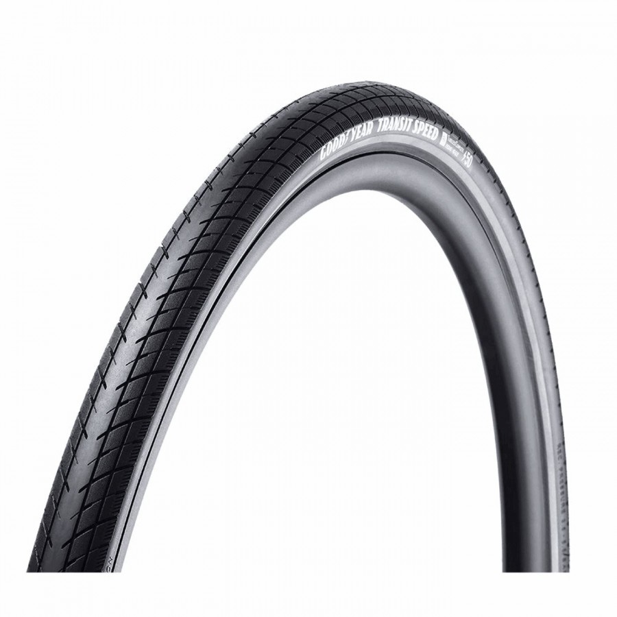 Pneu transit speed 700x50 rigide s3 shell tube type noir - 1