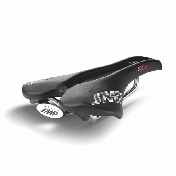 4bike f30c 150mm black road / offroad saddle - 1