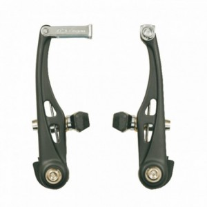 Serie v-brake molla lineare in alluminio nero - 1 - Pinze e comandi - 8059796065344