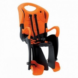 Kindersitz hinten tiger orange / grauer rahmen - 5