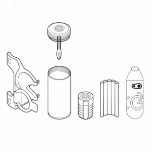 Cigar tool cycle tubeless repair kit - 1