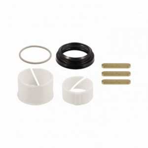 Service kit for internal hollow model diameter 27.2mm 85mm/105mm of travel 421750601/0651. the kit includes 2 bushings in - 1