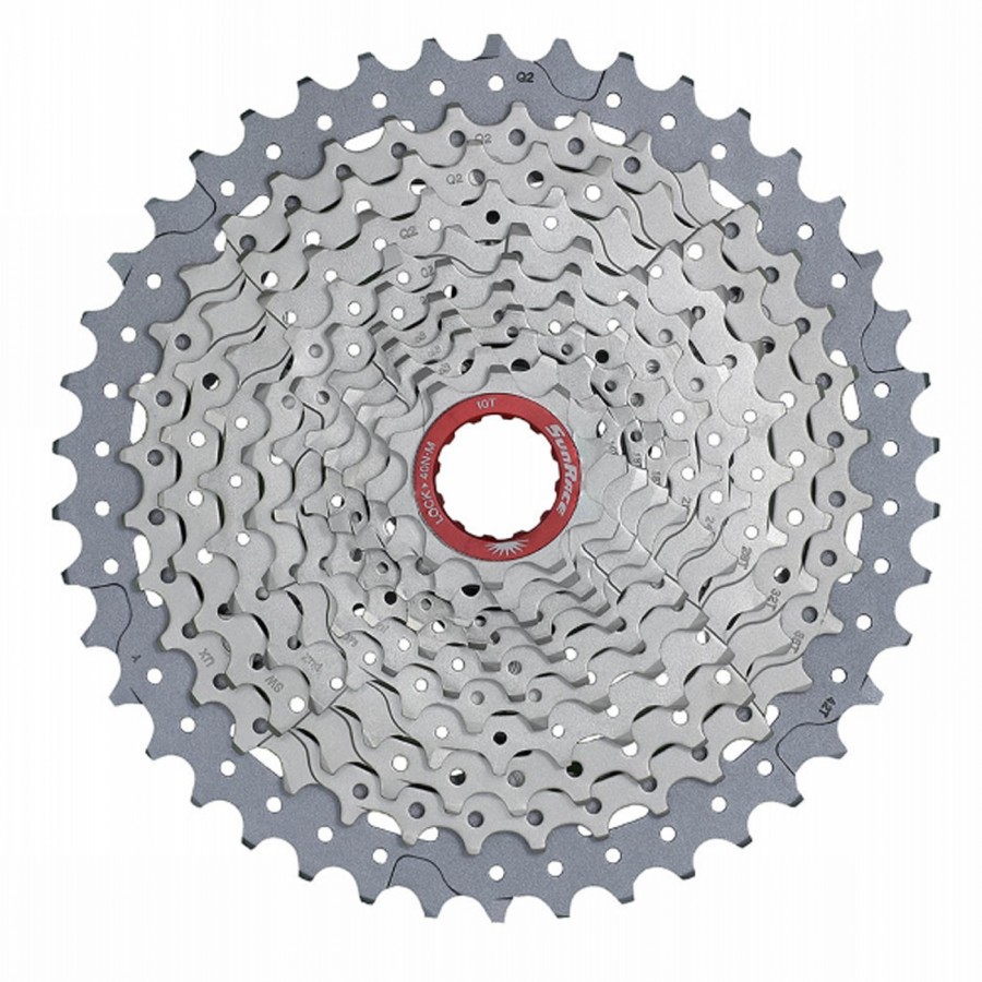 11-speed cassette 10-46 mx9 xd, silver color - 1