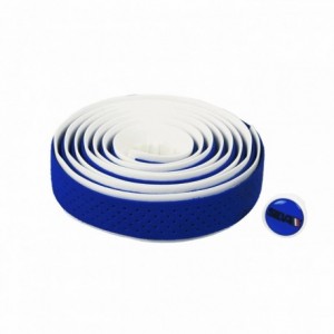Handlebar tape silva reverso blue holes white line - 1