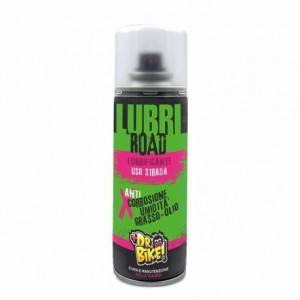 Dr.bike lubrificanti - lubrificante catena spray road - 200ml - 1 - Lubrificanti e olio - 8005586230331
