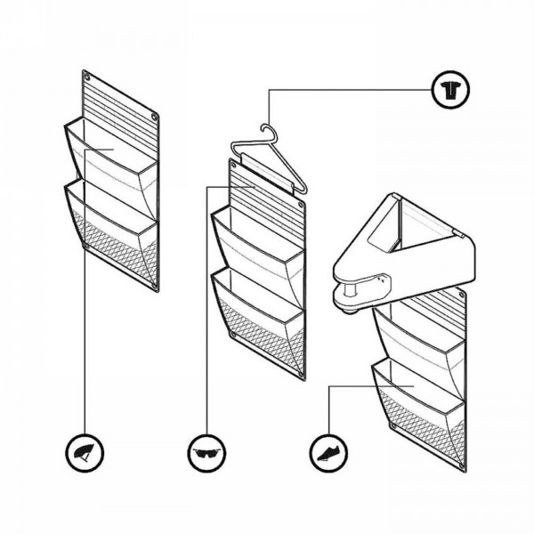 Dachträger-organizer schwarz - 1