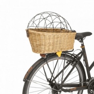 Wicker basket for animals rear to the rack - 3