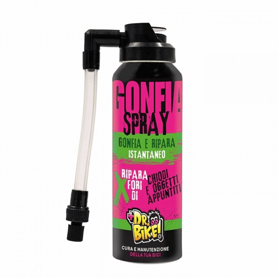 Dr.bike tires - spray gonflant et réparateur - 125 ml - 1