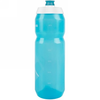 Borraccia m-wave, plastica, 750 ml, blu trasparente/bianco/blu trasparente, su cartoncino - 2 - Borracce - 0887539034252