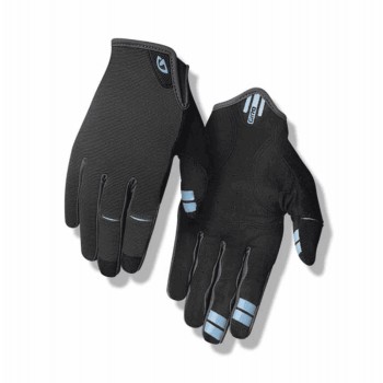 Gants longs dnd charbon/bleu clair taille xl - 1