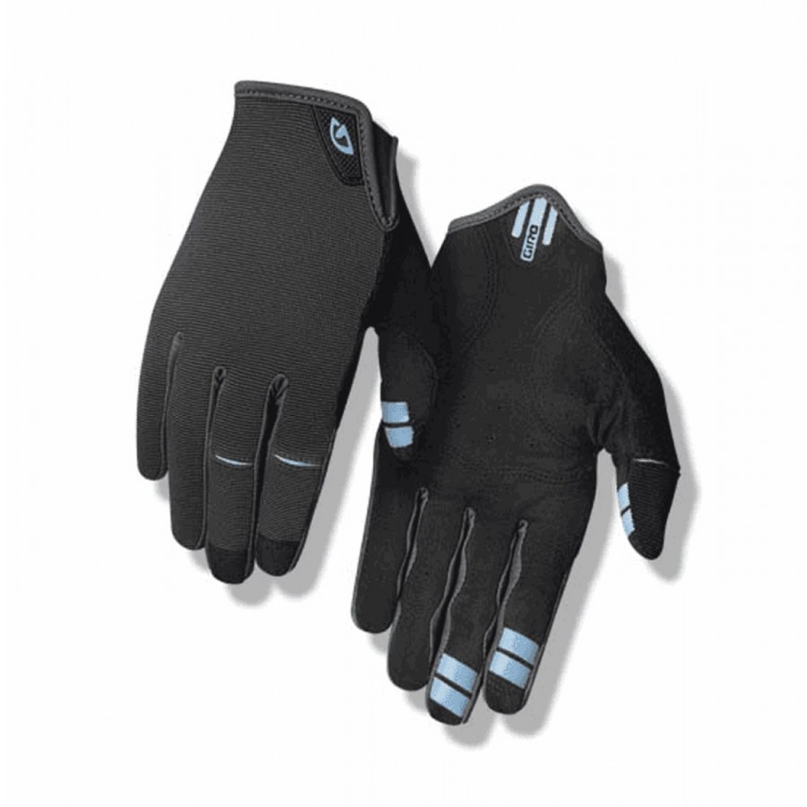 Long gloves dnd charcoal/light blue size xl - 1