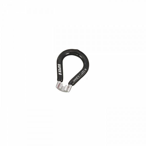 Radio simple 3,2 mm x 0,127 negro - 1