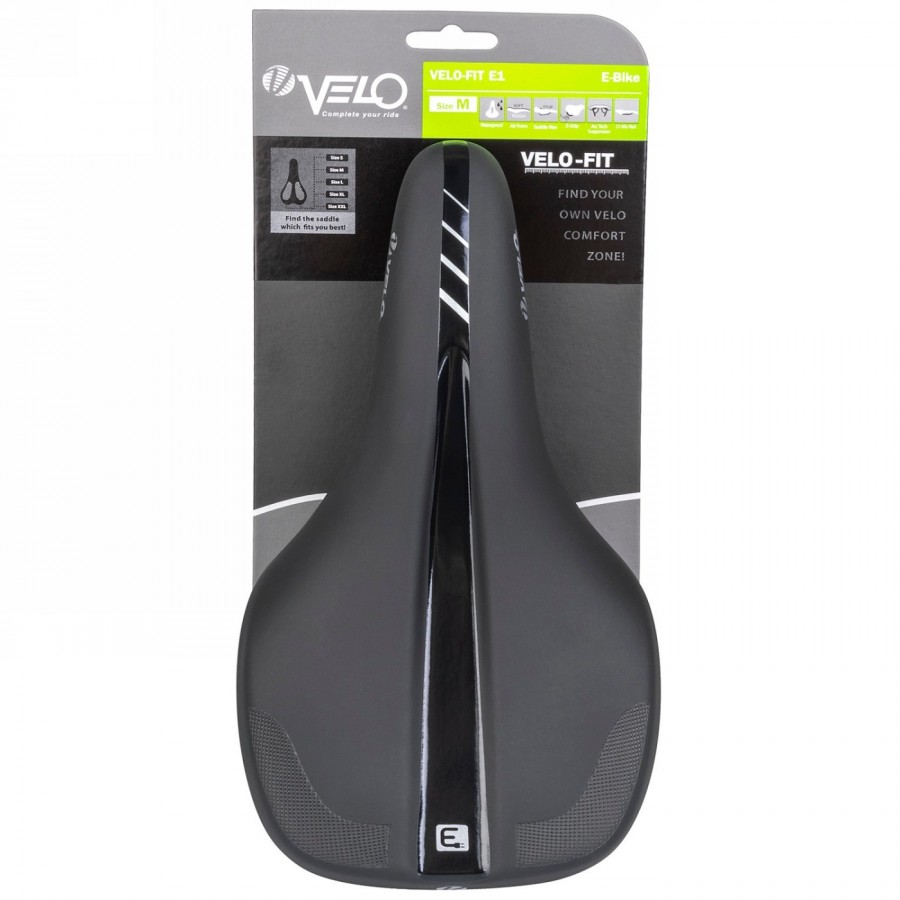 Sella per e-bike, velo-fit e1, m, 145 x 270 mm, nero, su scheda - 5 - Selle - 0887539030490