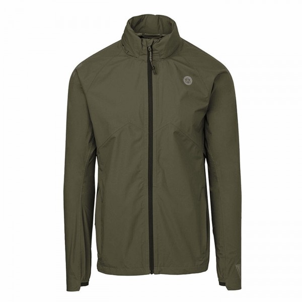 Giacca compact rain venture unisex verde militare taglia l - 1 - Giacche - 8717565834781