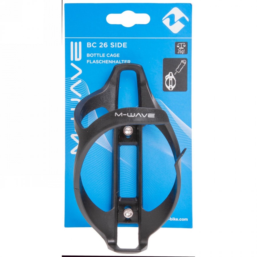 Sidecage bottle cage m-wave bc 26 side, pc + abs mix, on card - 3