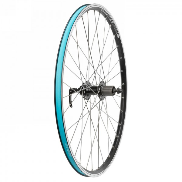 roue, 26', hr, 32 trous 380272 : jante alu 'dragon l-719', 26', 559 x 19 mm, 32 trous, noire, a/v, avec - 1