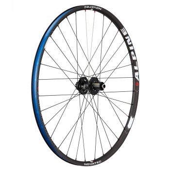 Juego de ruedas novatec 'alpine 29' u1', vr + hr, llantas alu clincher, etrto: 622-23 f: 15x100mm r: 12x142mm max. - 4