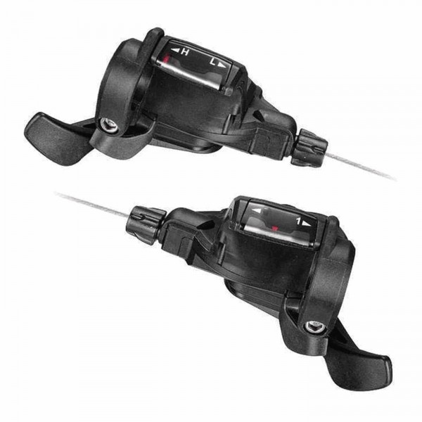 Pair of index 6x3s mtb-ctb push/push shifters - 1